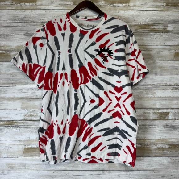 Nike Men’s Block Party Tie Dye T-Shirt size XXL - Picture 1 of 5